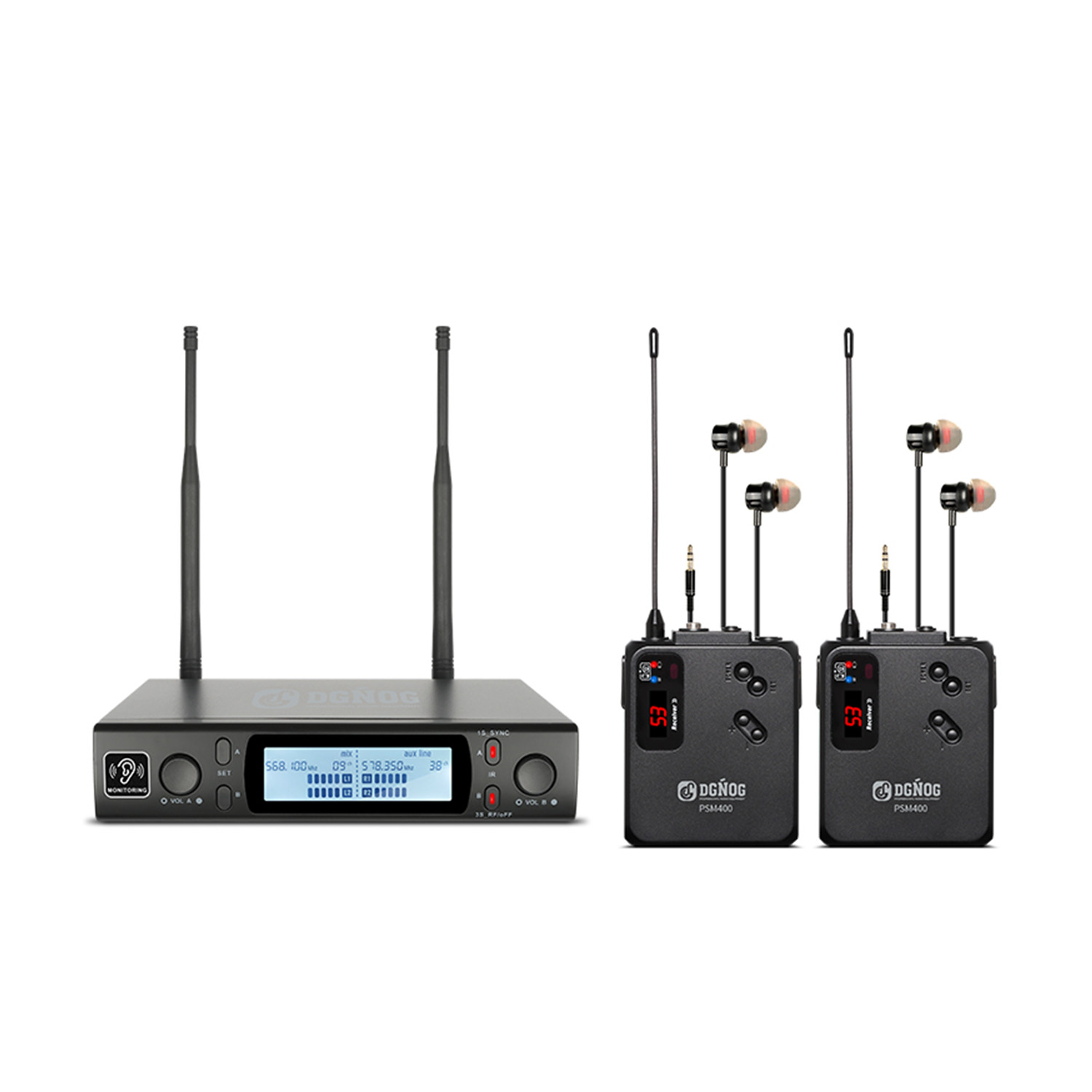 PSM400 wireless in ear monitoring system view 1
