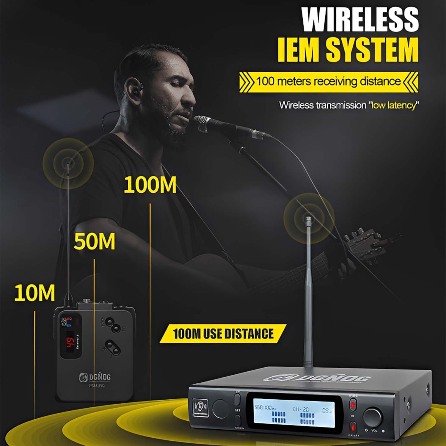 PSM350 wireless in ear monitoring system view 3
