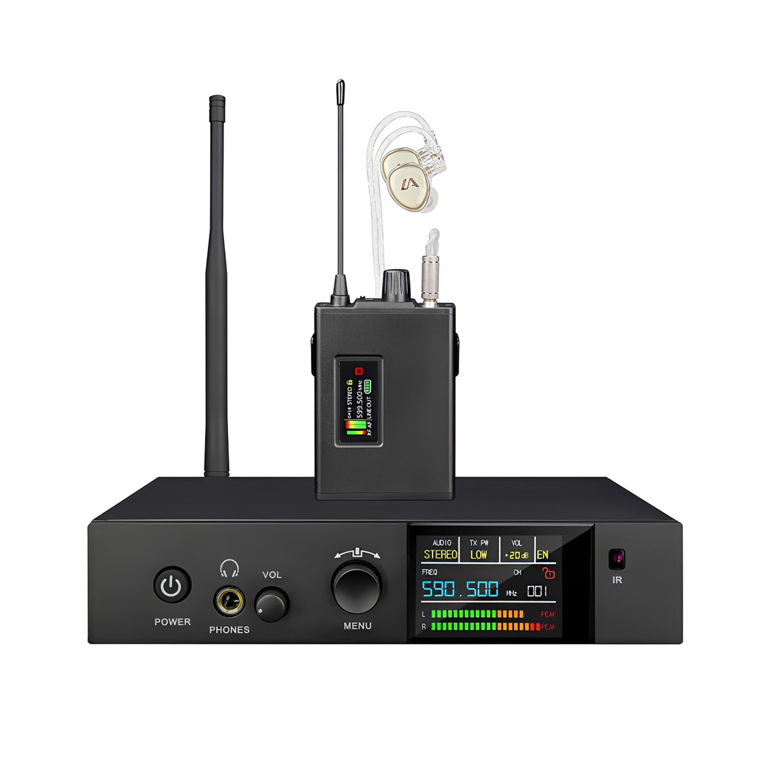 PSM800 wireless in ear monitoring system view 2
