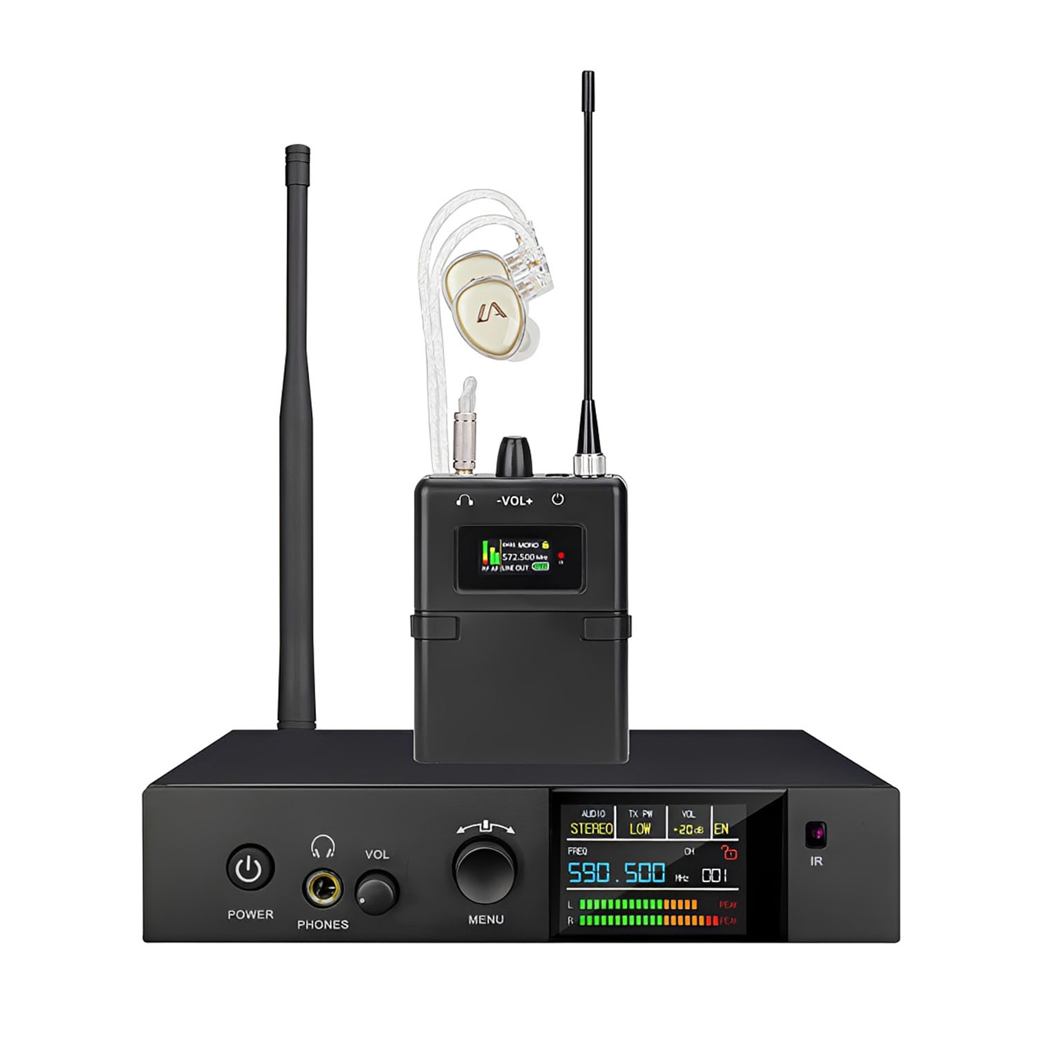 PSM800 wireless in ear monitoring system view 1