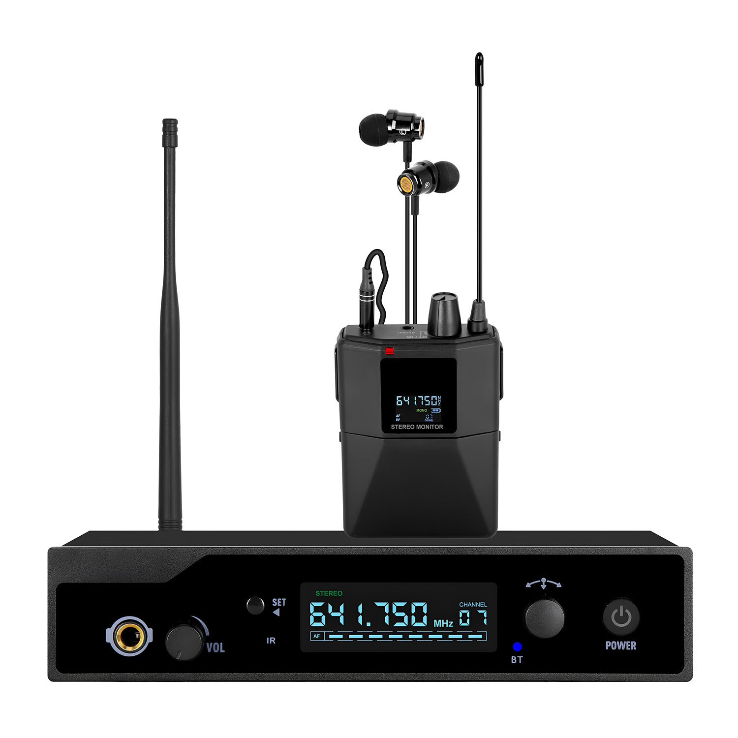AM300 wireless in ear monitoring system view 1