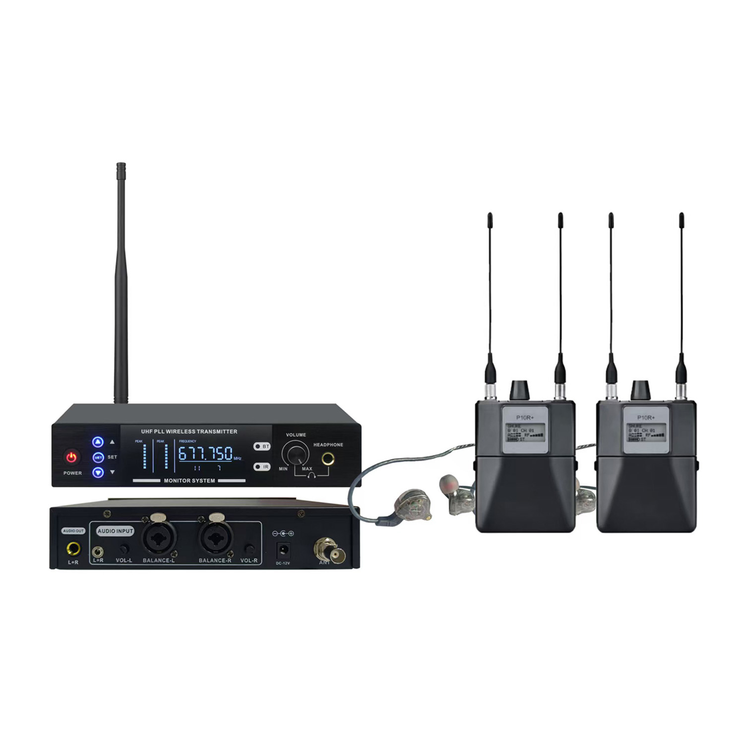 K-4 wireless in ear monitoring system view 1