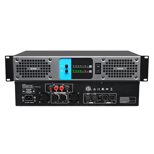 BM2600 2-Channel Digital Power Amplifier