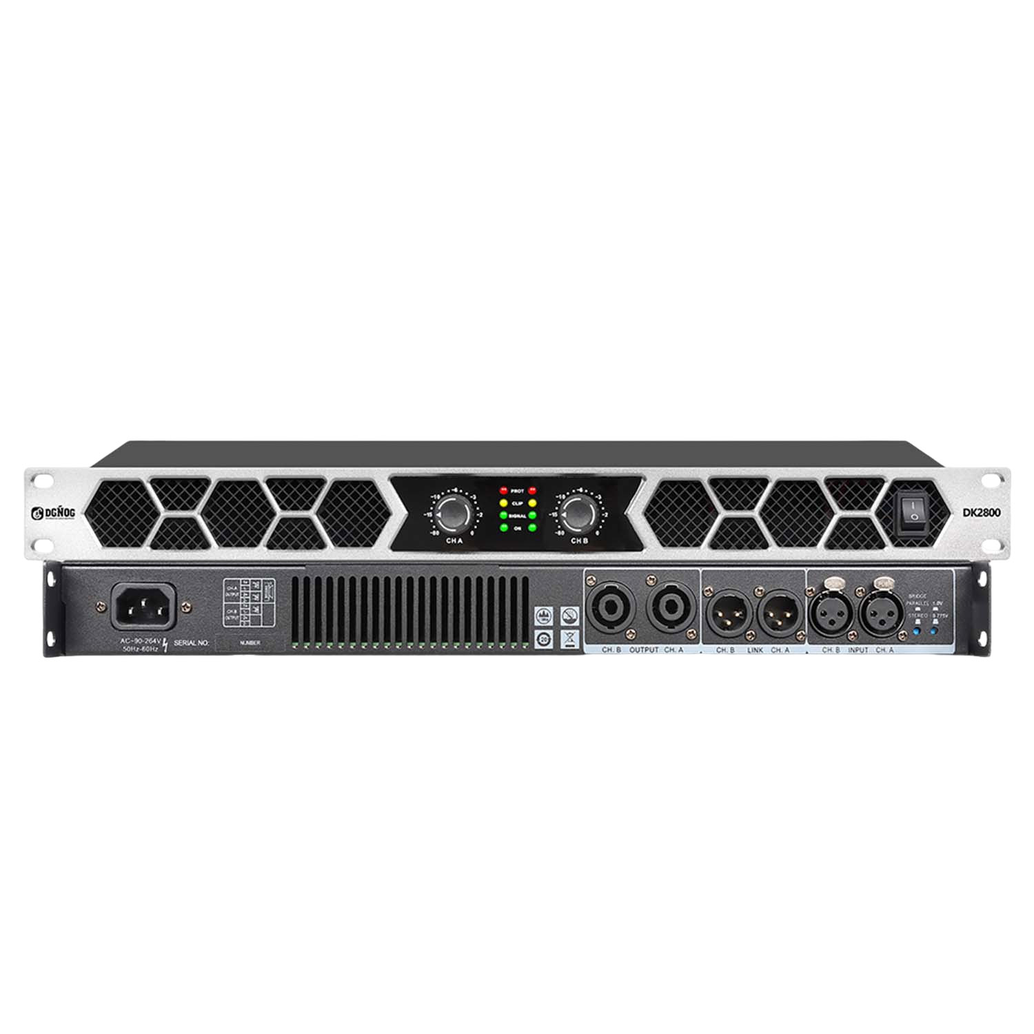 2-Channel Professional Amplifier two channel digital power amplifier view 1