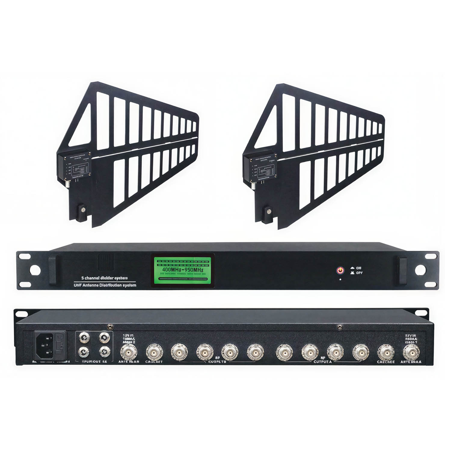 A760+U8800 10-channel microphone antenna amplifier view 1