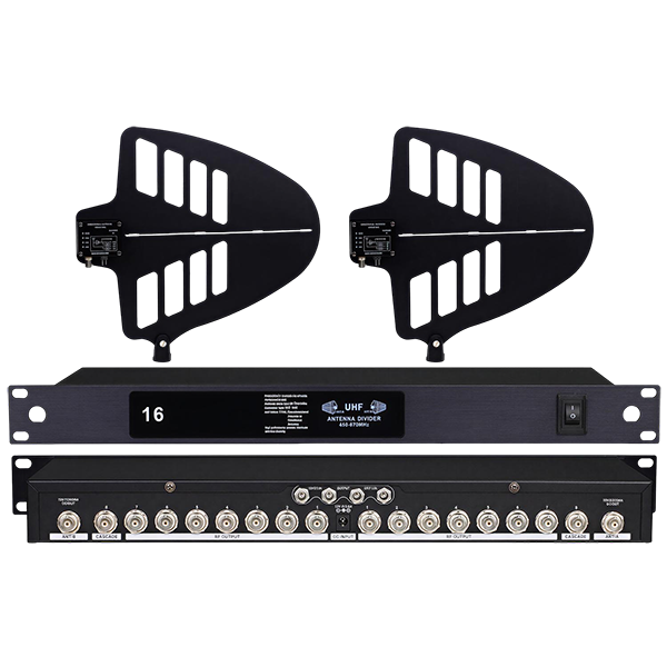 UA898+U9900 16-Channel Microphone Antenna Amplifier