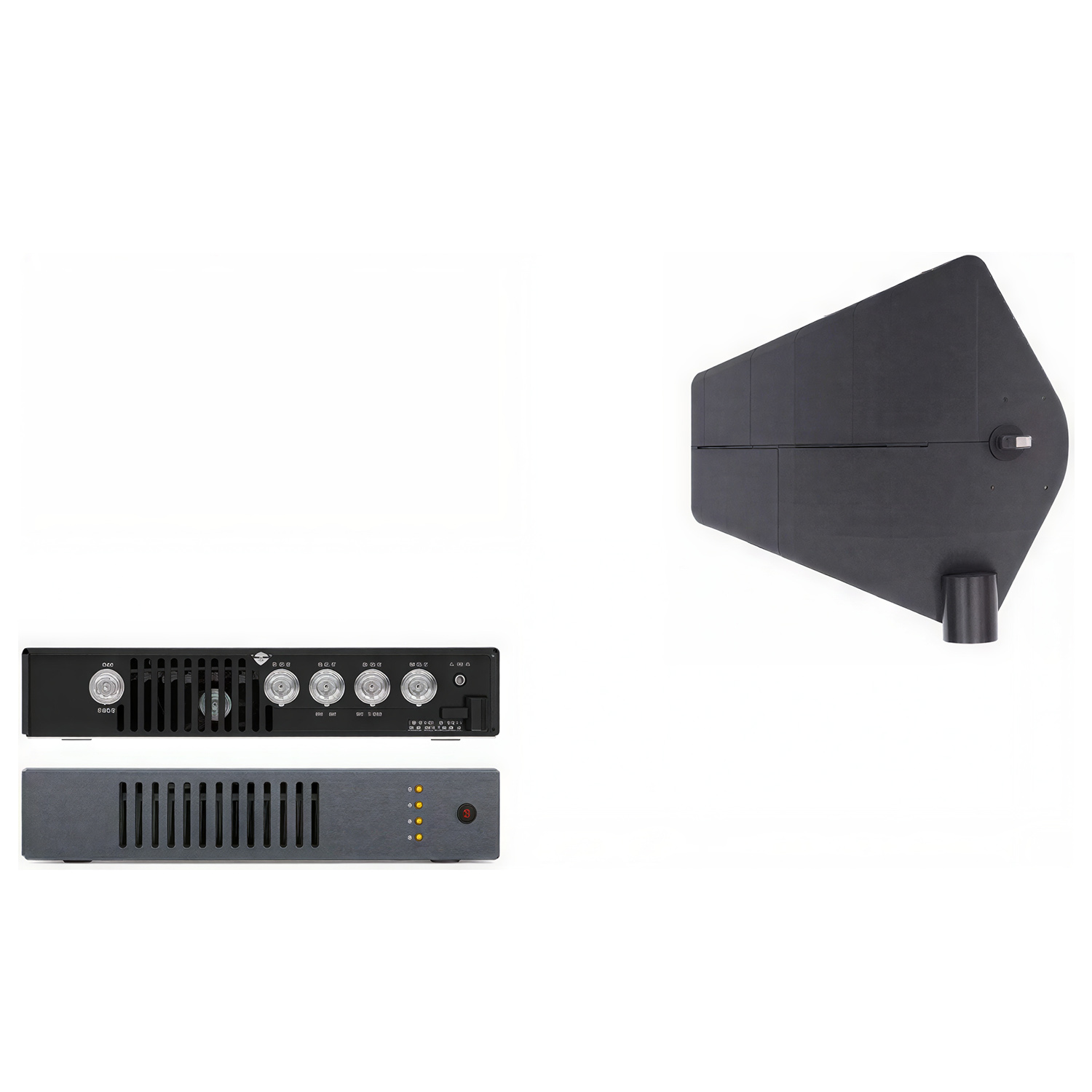 AC10+A2003 4-channel iem antenna amplifier view 1