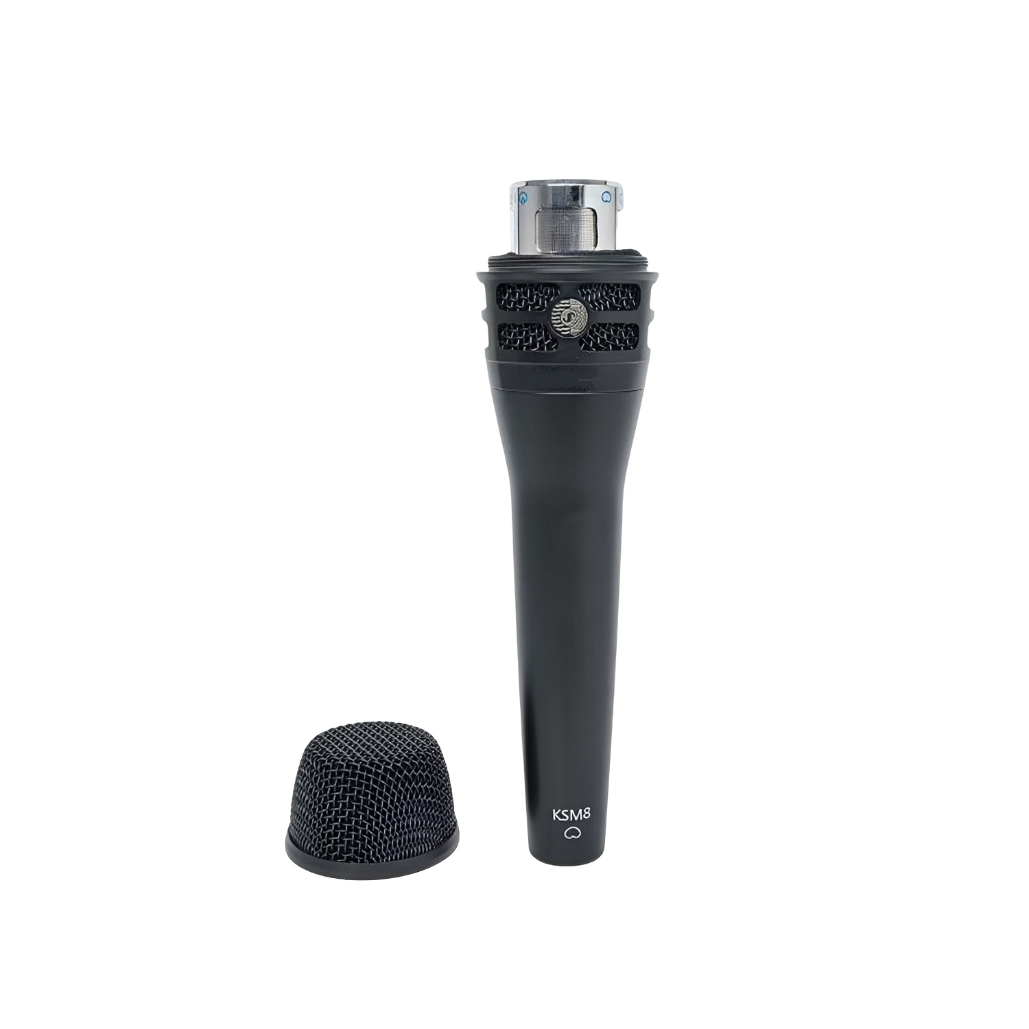 KSM8 handheld vocal microphone view 2
