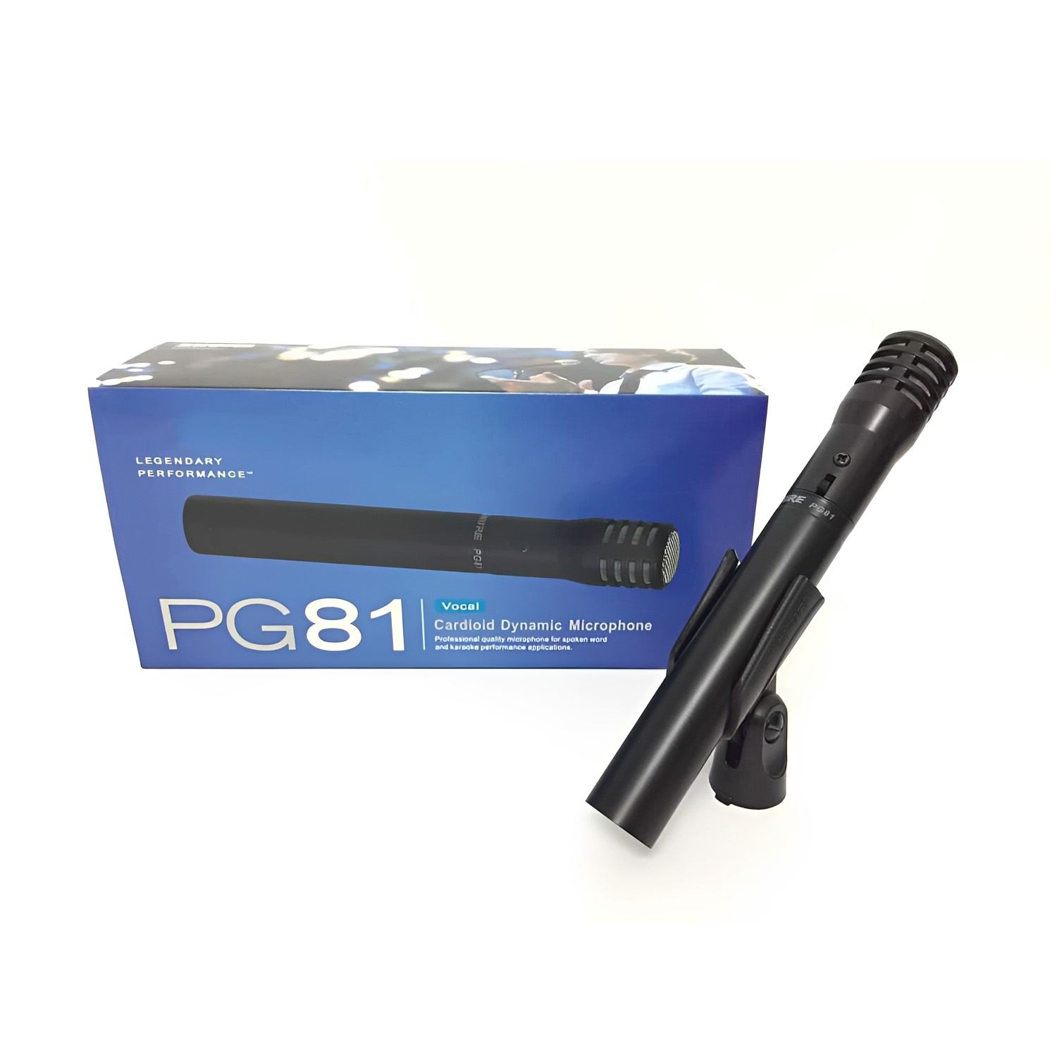 PG81-LC condenser instrument microphone view 1