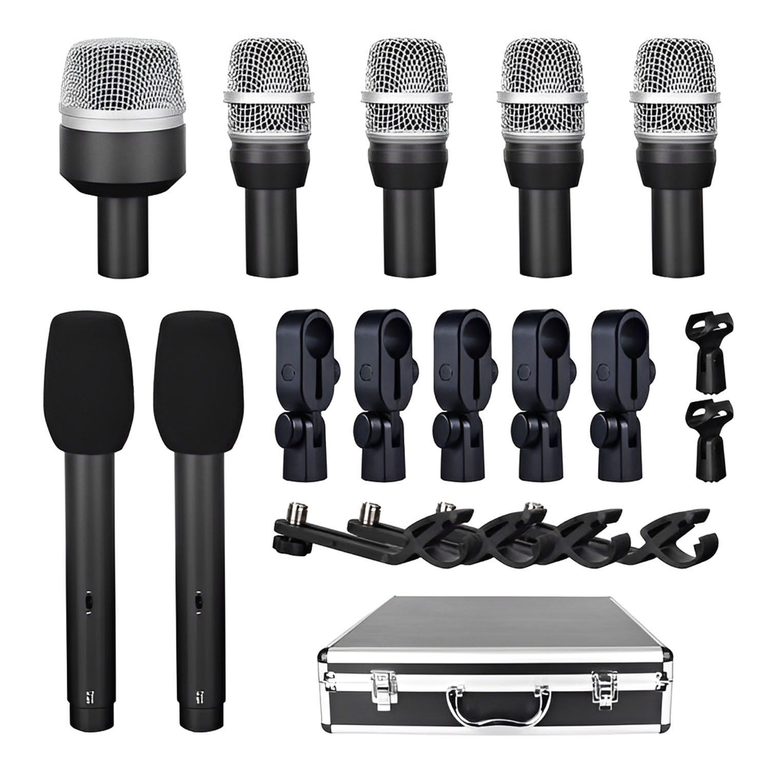 DG-DP7 drum microphone kit view 1