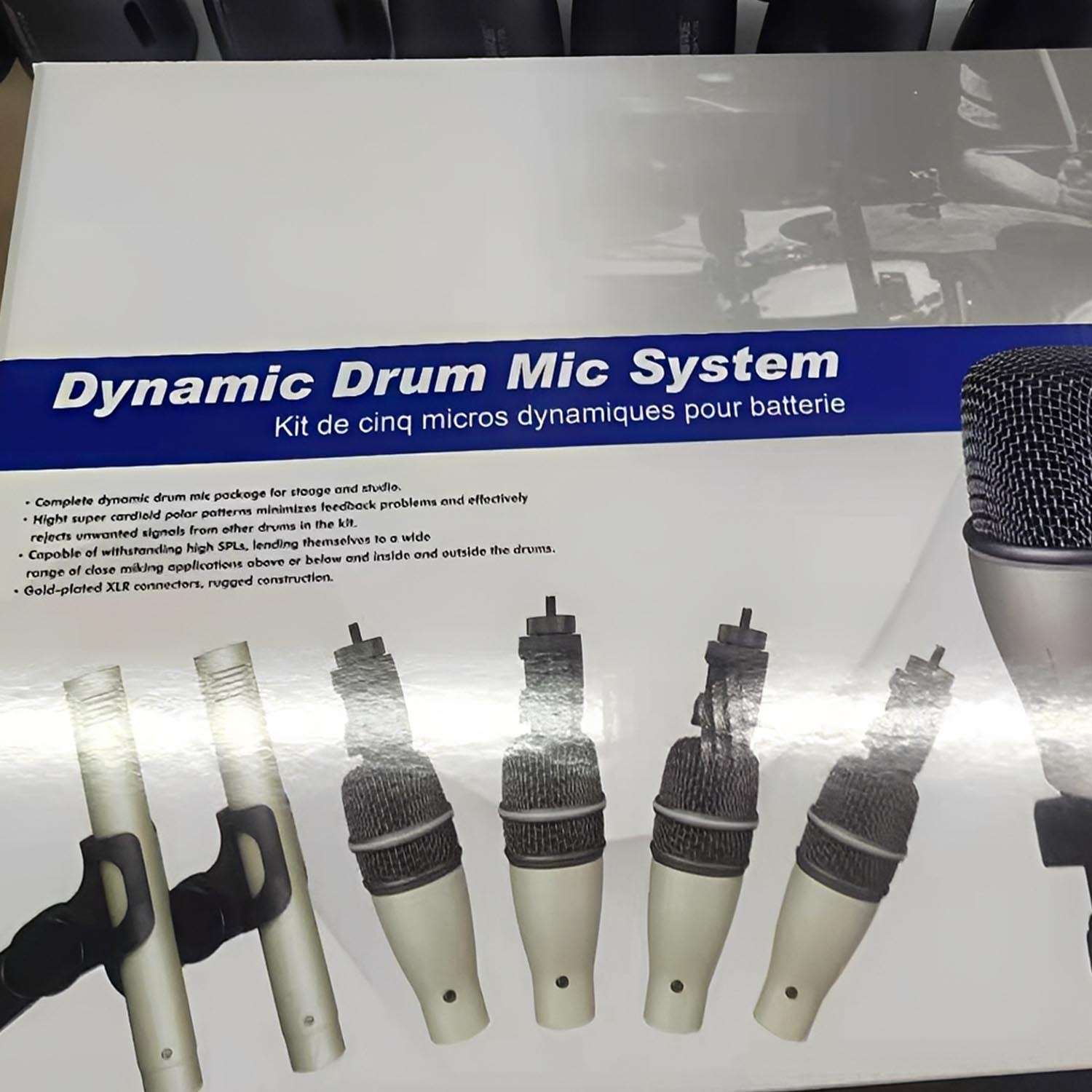 DRUM7KIT drum microphone kit view 3