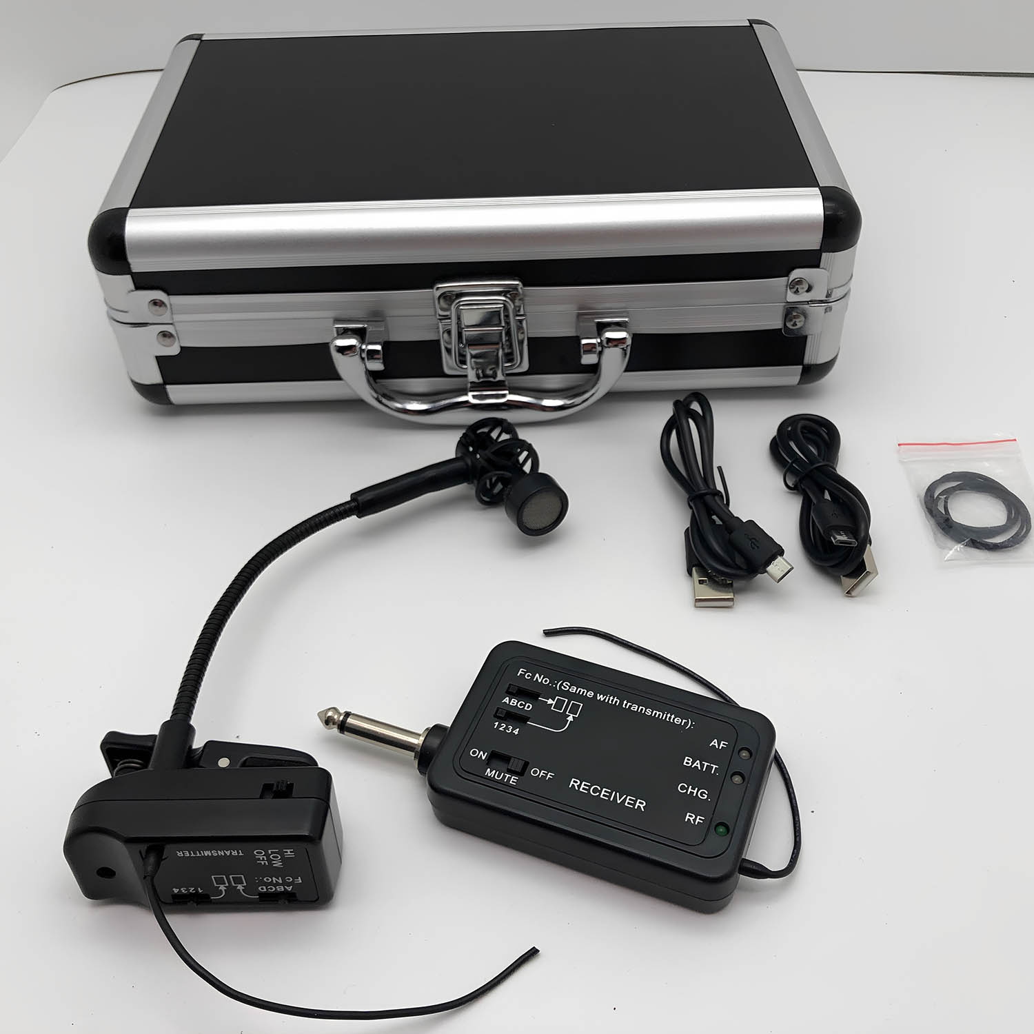 S-908 UHF wireless saxophone microphone view 4