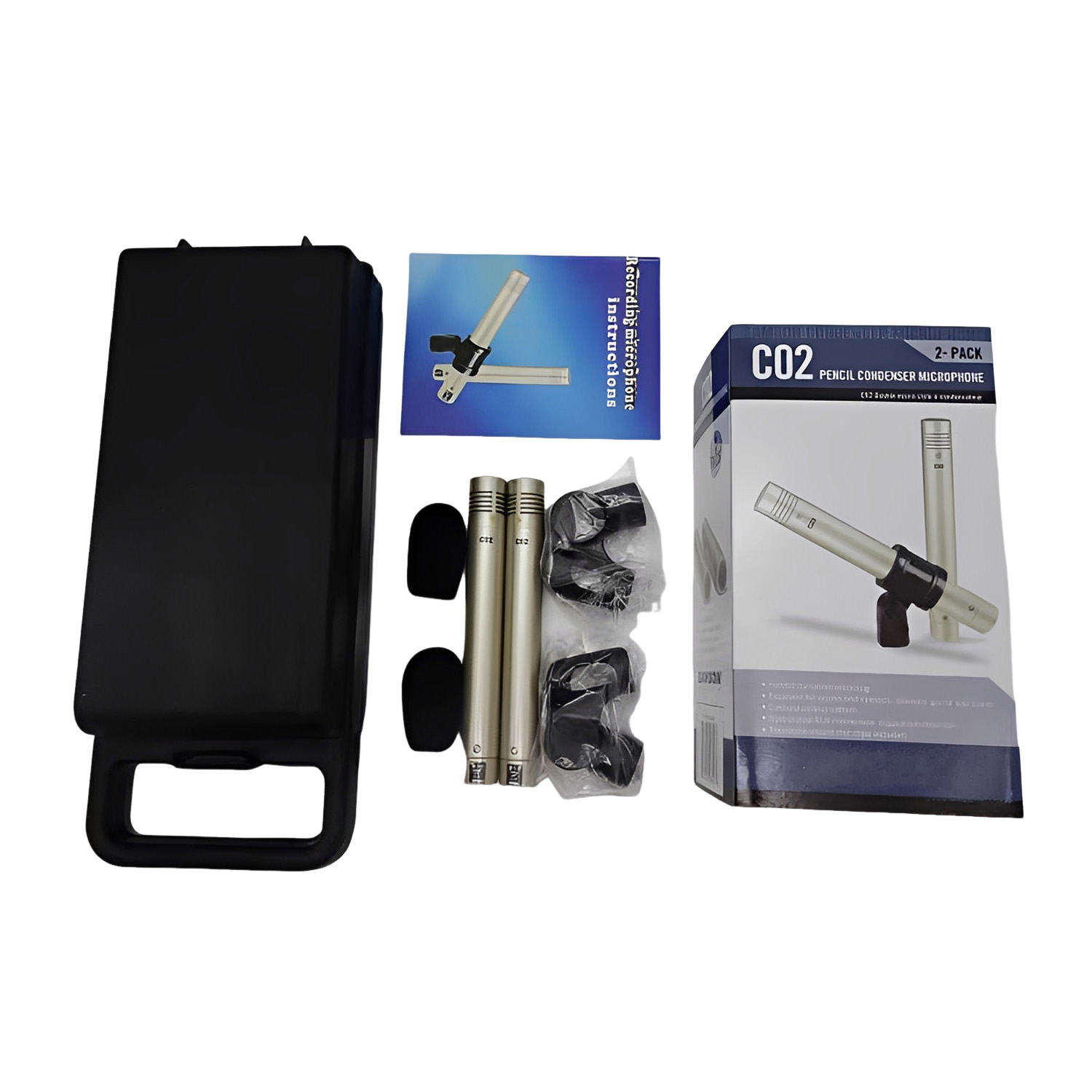 C02 small diaphragm condenser microphone pair view 4