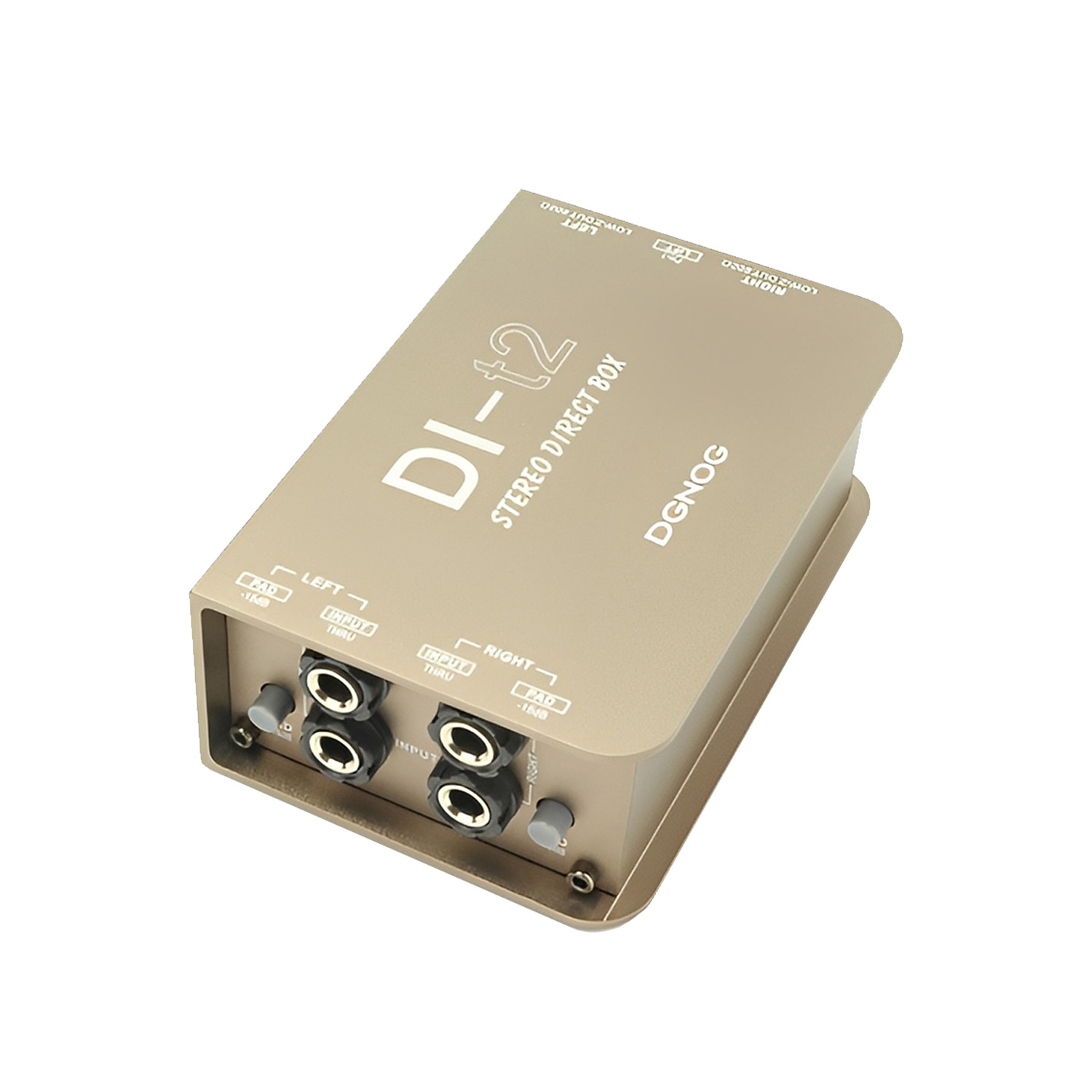 DI-t2 passive stereo DI box view 4