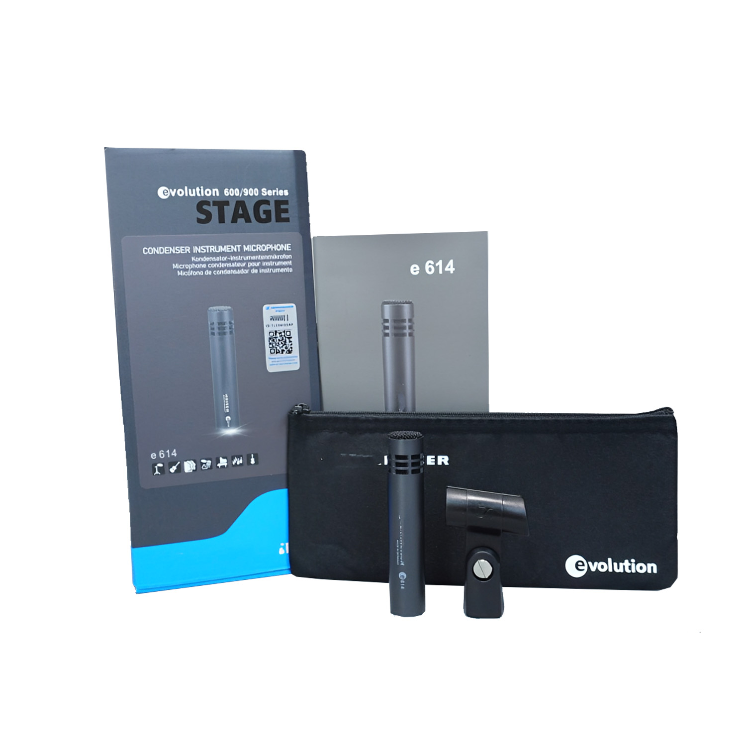 e614 condenser instrument microphone view 2