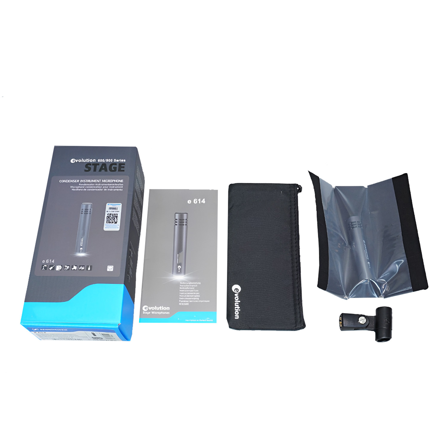e614 condenser instrument microphone view 3