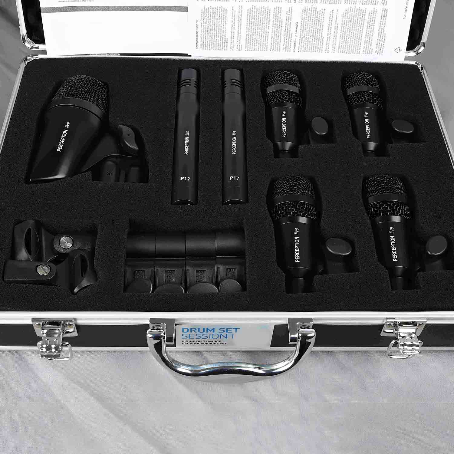 AP7 seven-piece drum microphone kit view 4