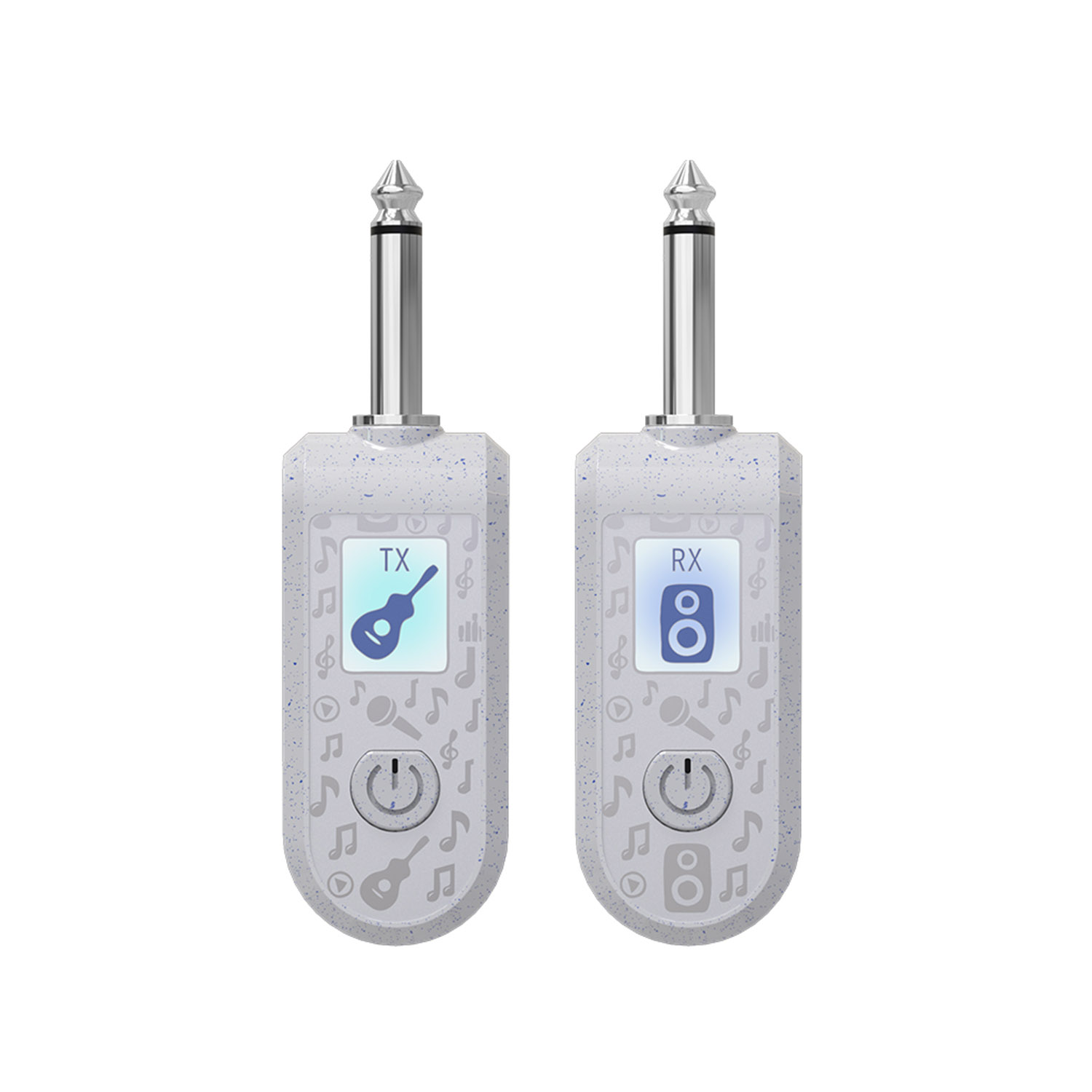 DG-G81 rechargeable wireless guitar system view 1