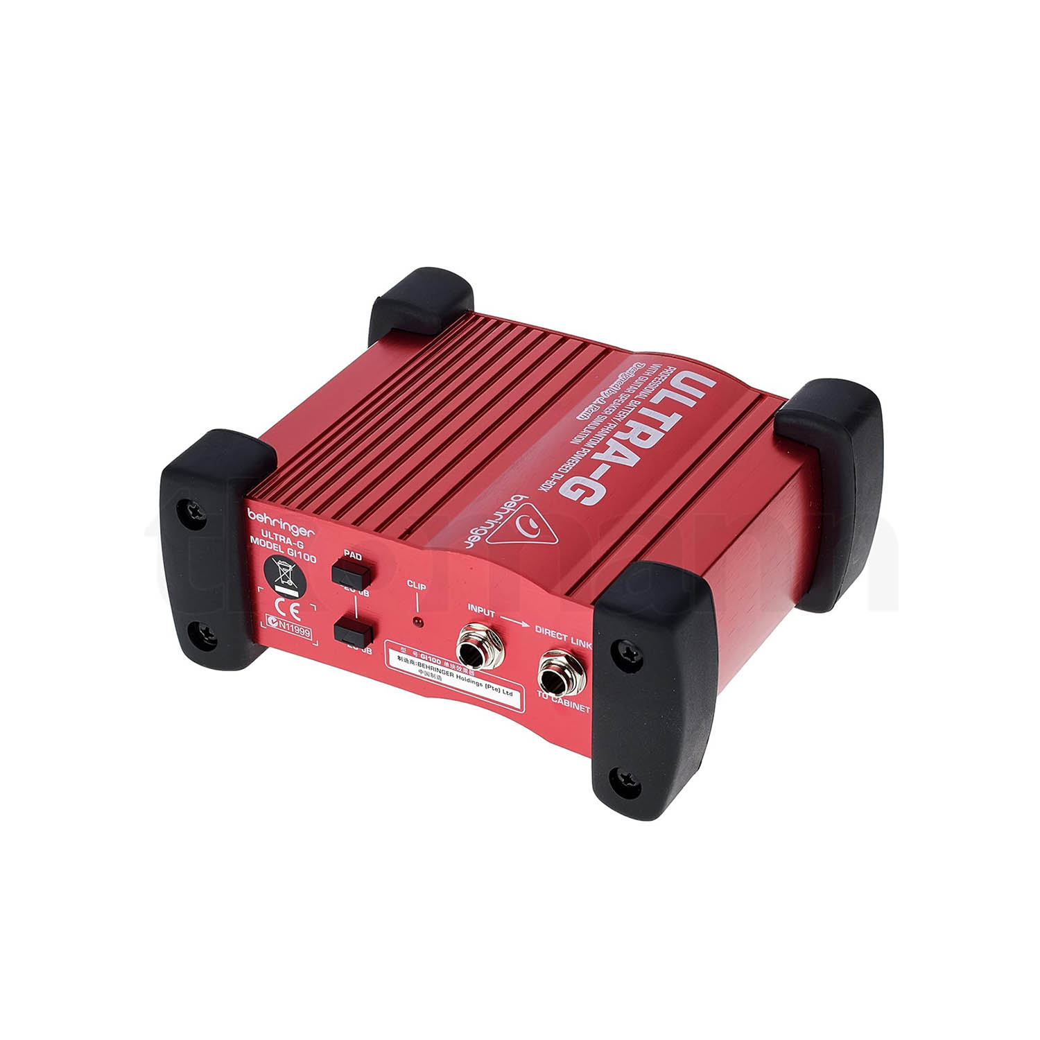 GI100 phantom power DI box view 1