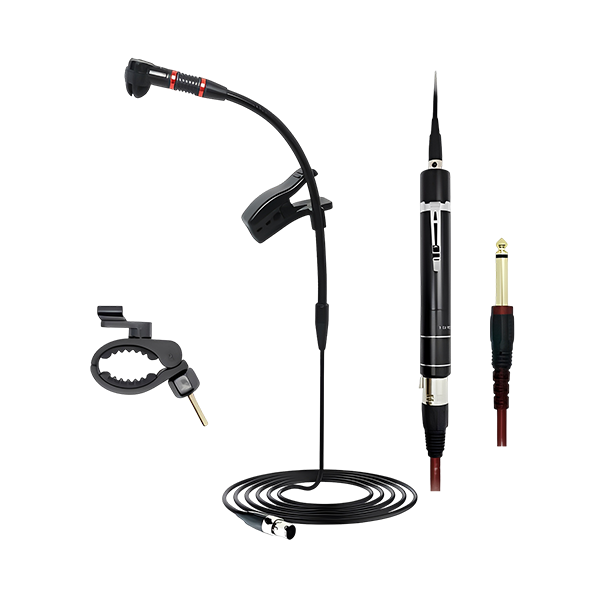 S163 Instrument Microphone + 2 Clips+S50 Power Supply Unit