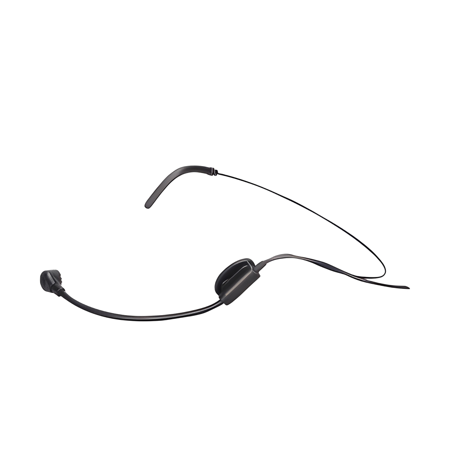HY-Q6 black rear-mounted headset condenser microphone view 1