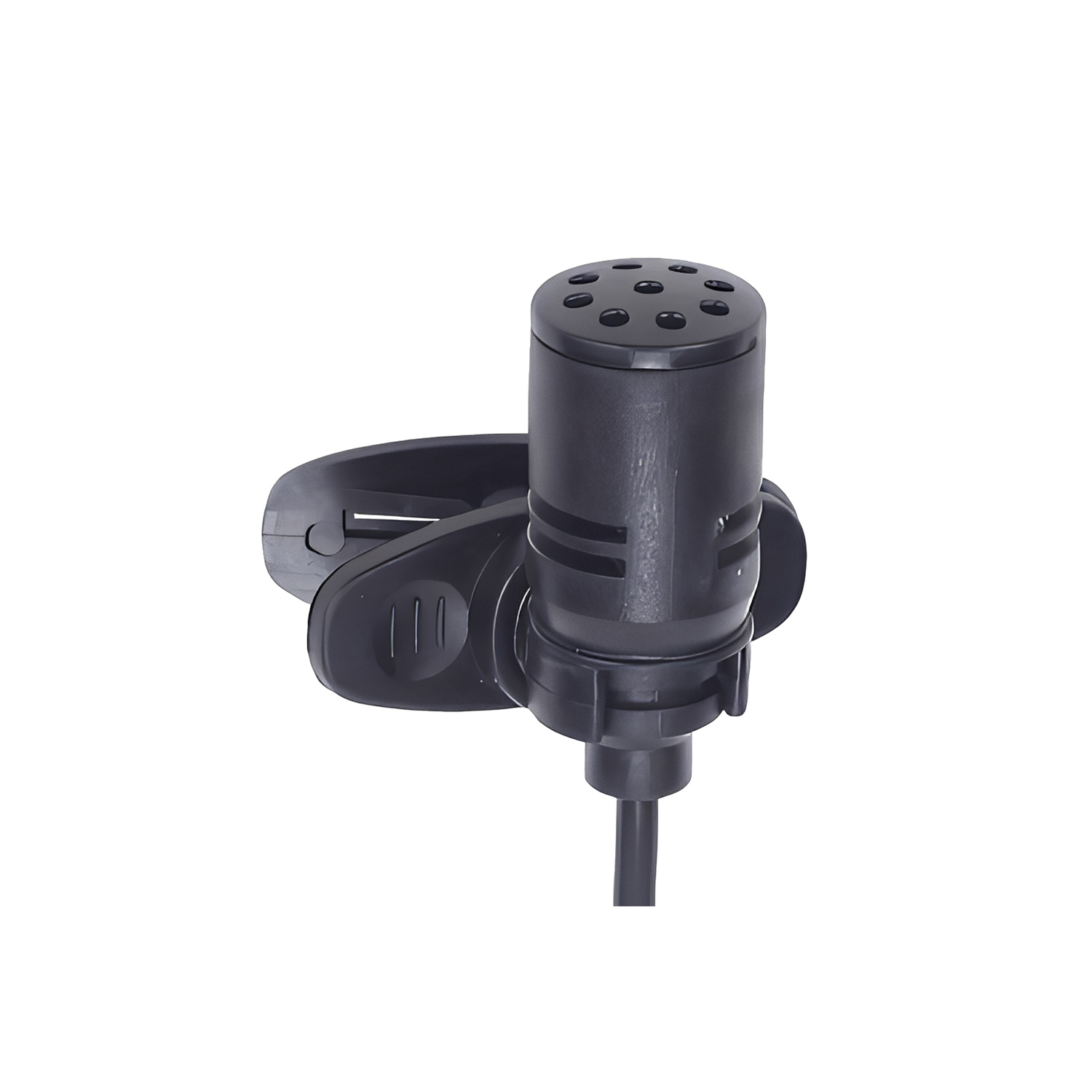HY-A14 black lavalier microphone view 1