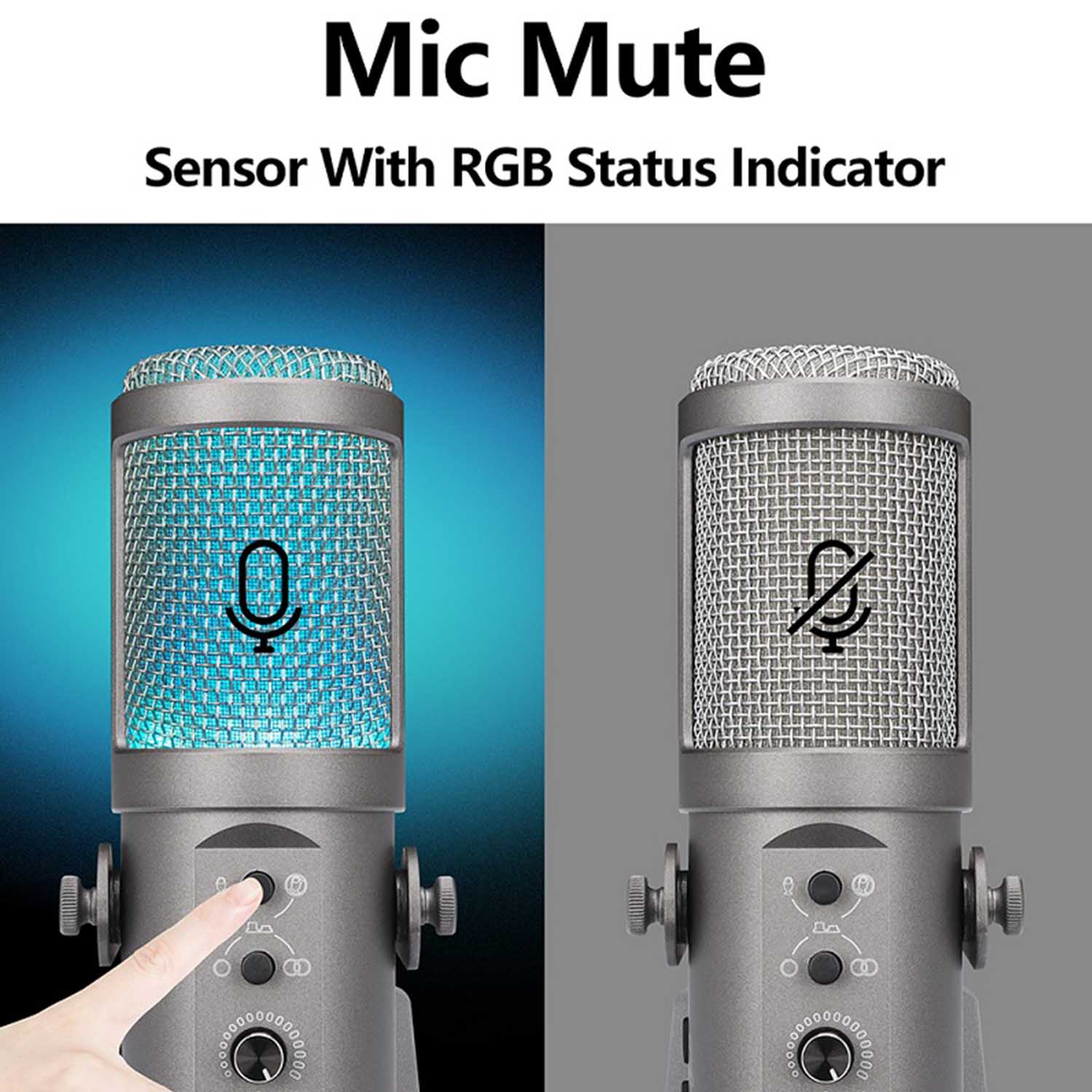 U28 USB microphone product view 3