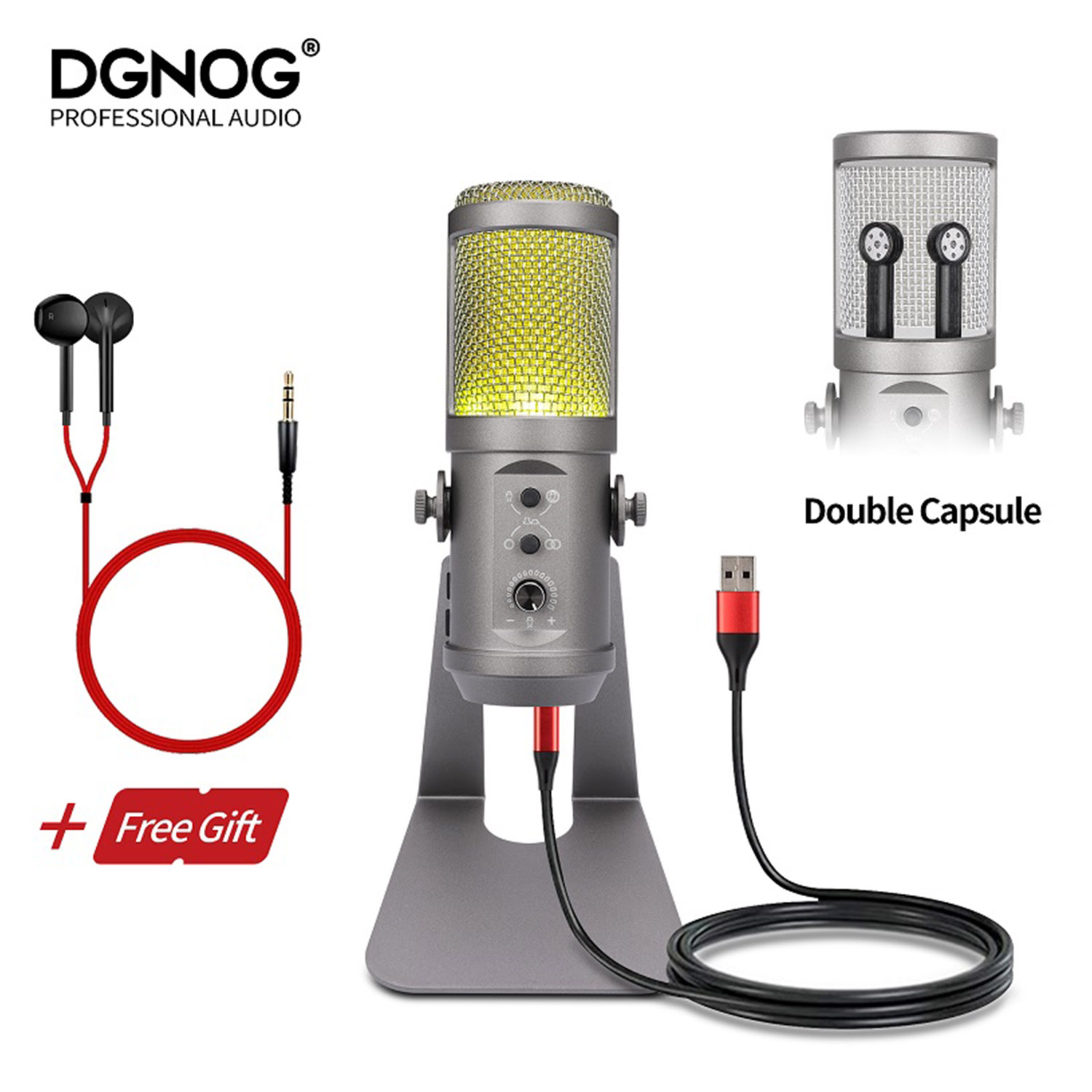 U28 USB microphone product view 4